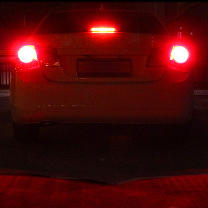 Alla Lighting 2800lm BA15S Bayonet 7506 1156 LED Bulbs, Red Brake/Tail Lights/Turn Signal Lights 1619 7506LL 1156LL 1141 1093 1073 Xtreme Super Bright 5730 33-SMD Taillights Lamps Upgrade - Image 2